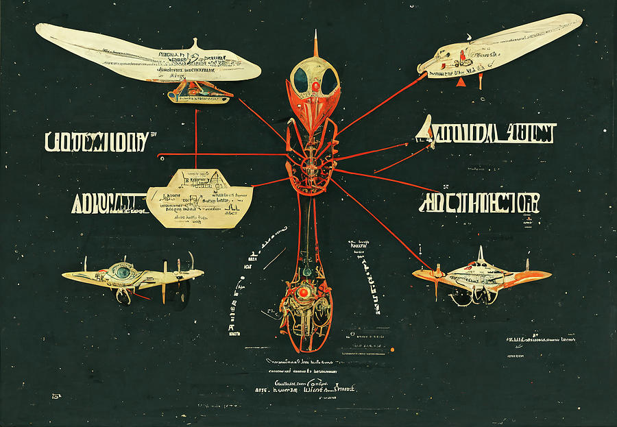 Alien Insects #7 Digital Art by Nickleen Mosher Alien Insects #7 Digital Art by Nickleen Mosher