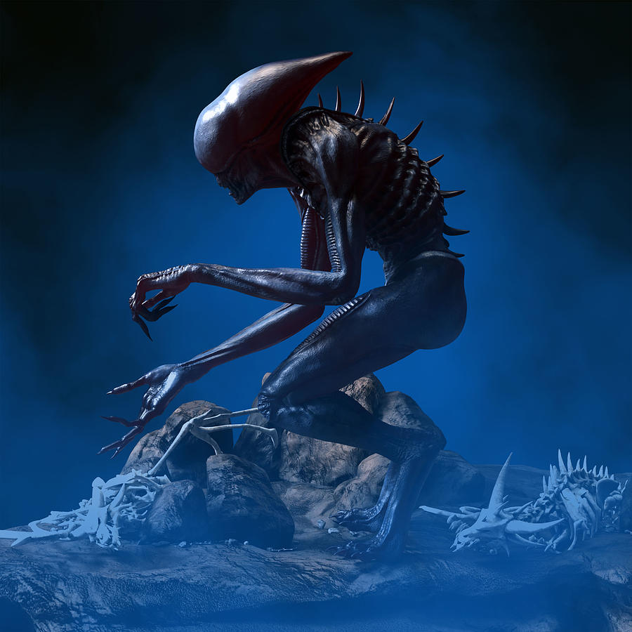 Alien Planet 4 Digital Art