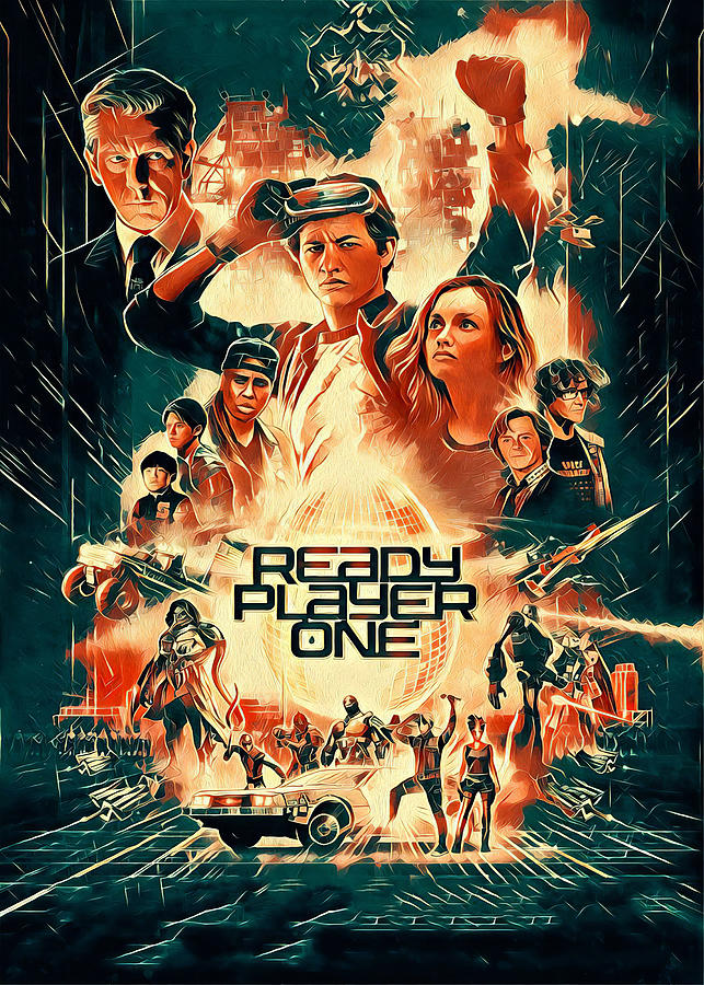 Ready Player One Canvas Prints for Sale