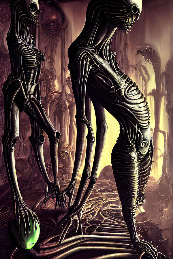 Alien Succubus 3  Digital Art by Otto Rapp
