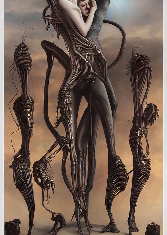 Alien Succubus 4 Digital Art by Otto Rapp