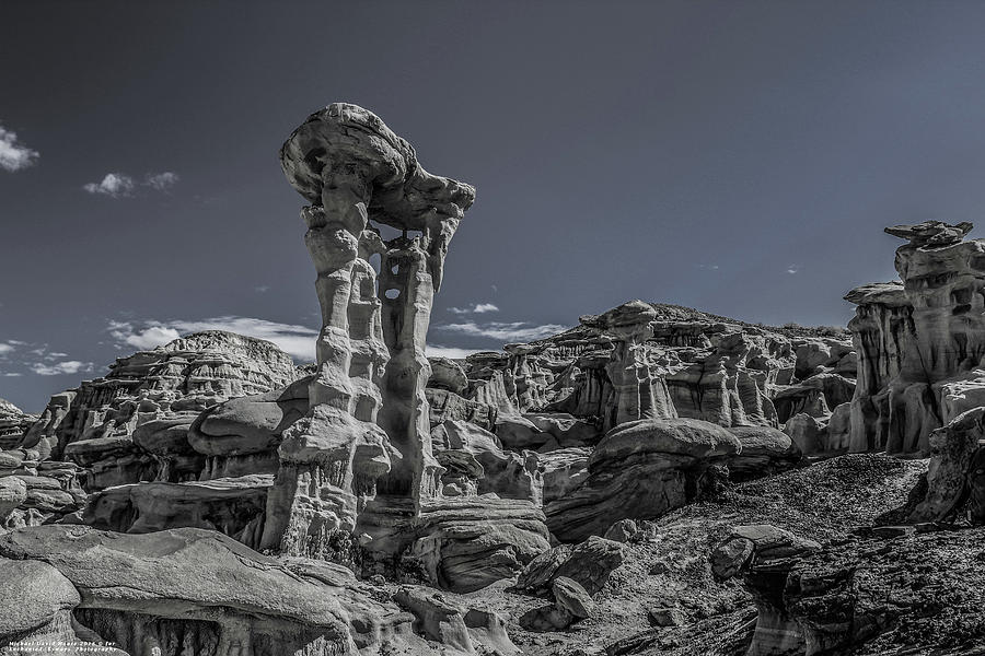 Alien Throne Bisti Badlands Photograph by Enchanted Byways Photography