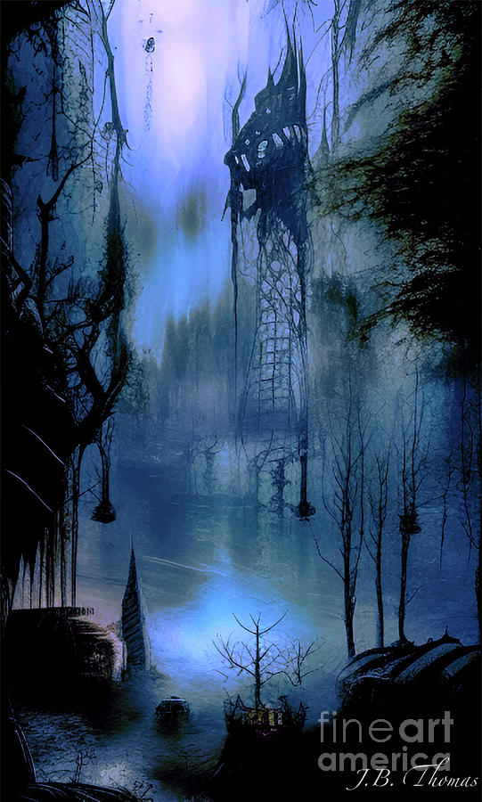 Alien World 4 Digital Art by JB Thomas