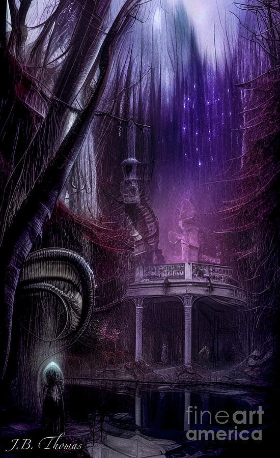 Alien World 5 Digital Art by JB Thomas