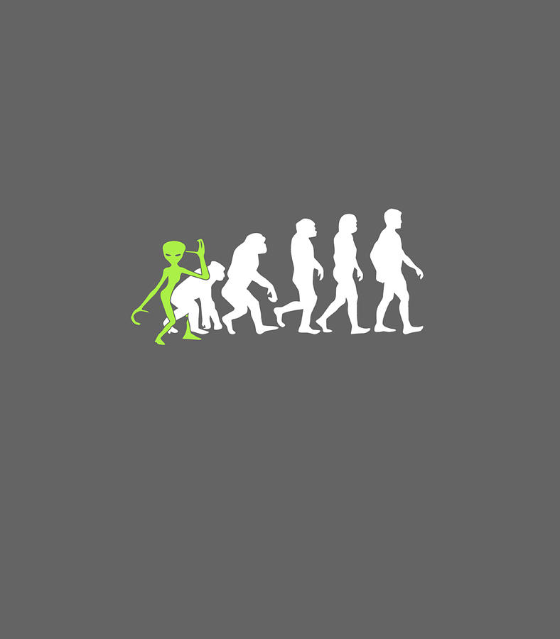 ALIENATIONS Human Evolution Alien Graphic Digital Art by Barclm Madih ...