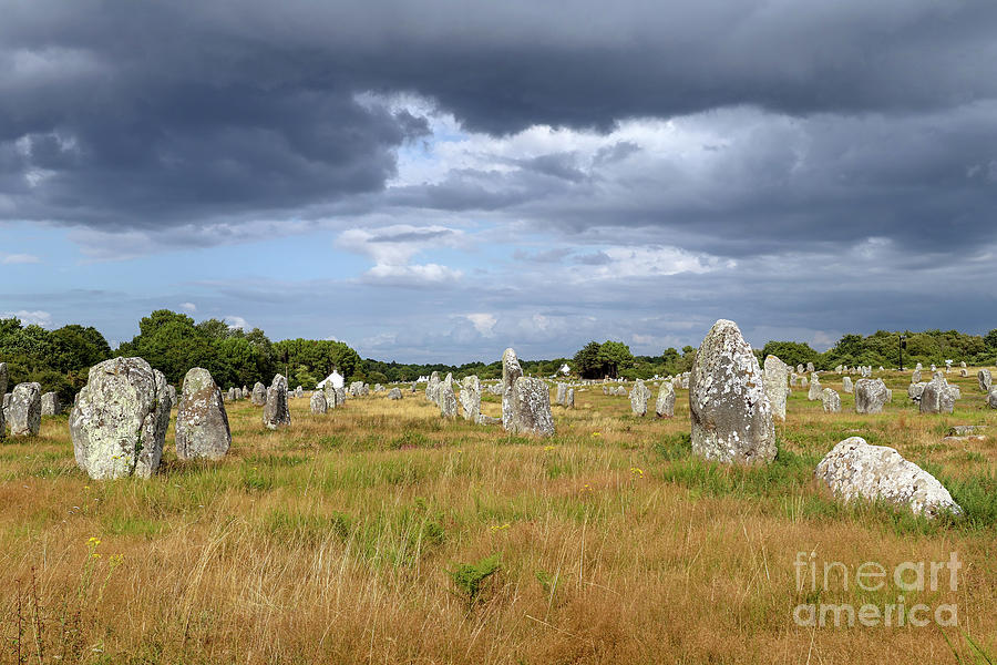 Alignements of Carnac Photograph by Michal Boubin