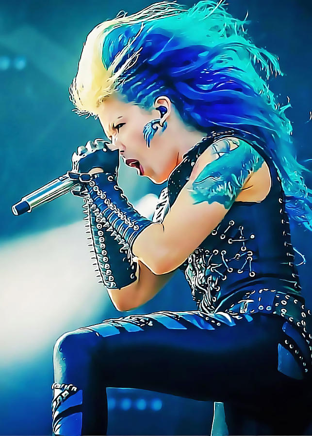 Alissa White Gluz Poster Painting by Philip Turner - Fine Art America