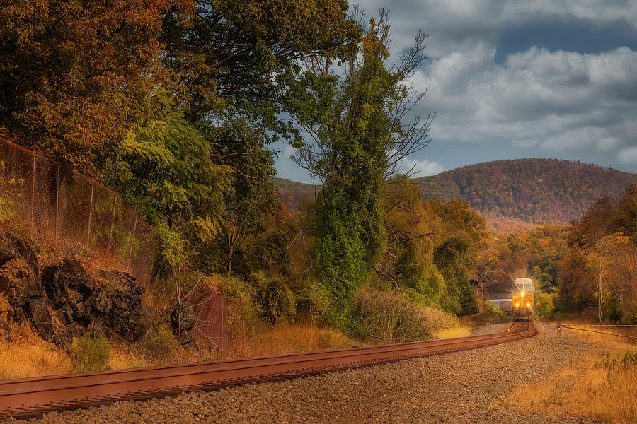All Aboard In Bear Mountain Photograph by Susan Candelario