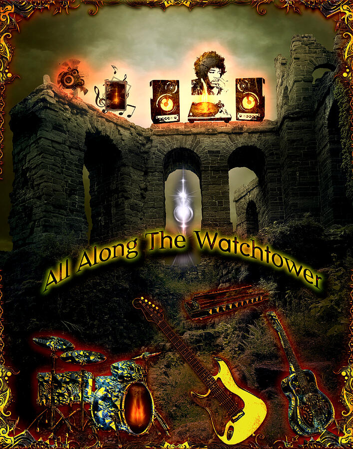All Along The Watchtower Digital Art by Michael Damiani