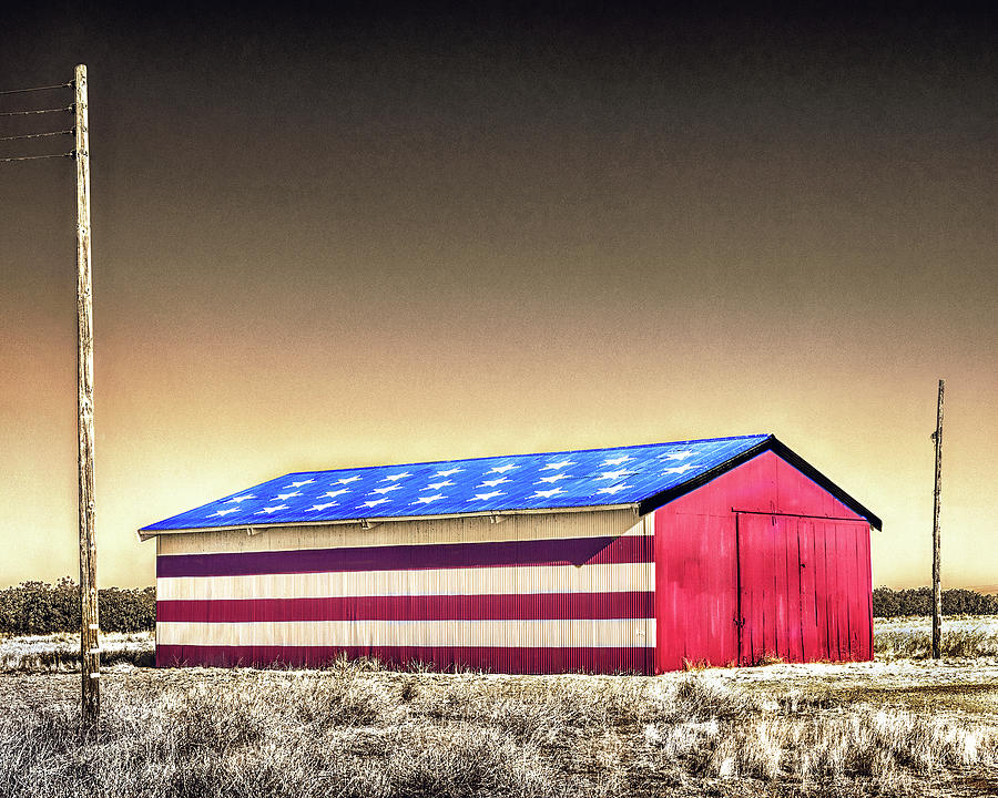All American Barn Photograph by Don Schimmel
