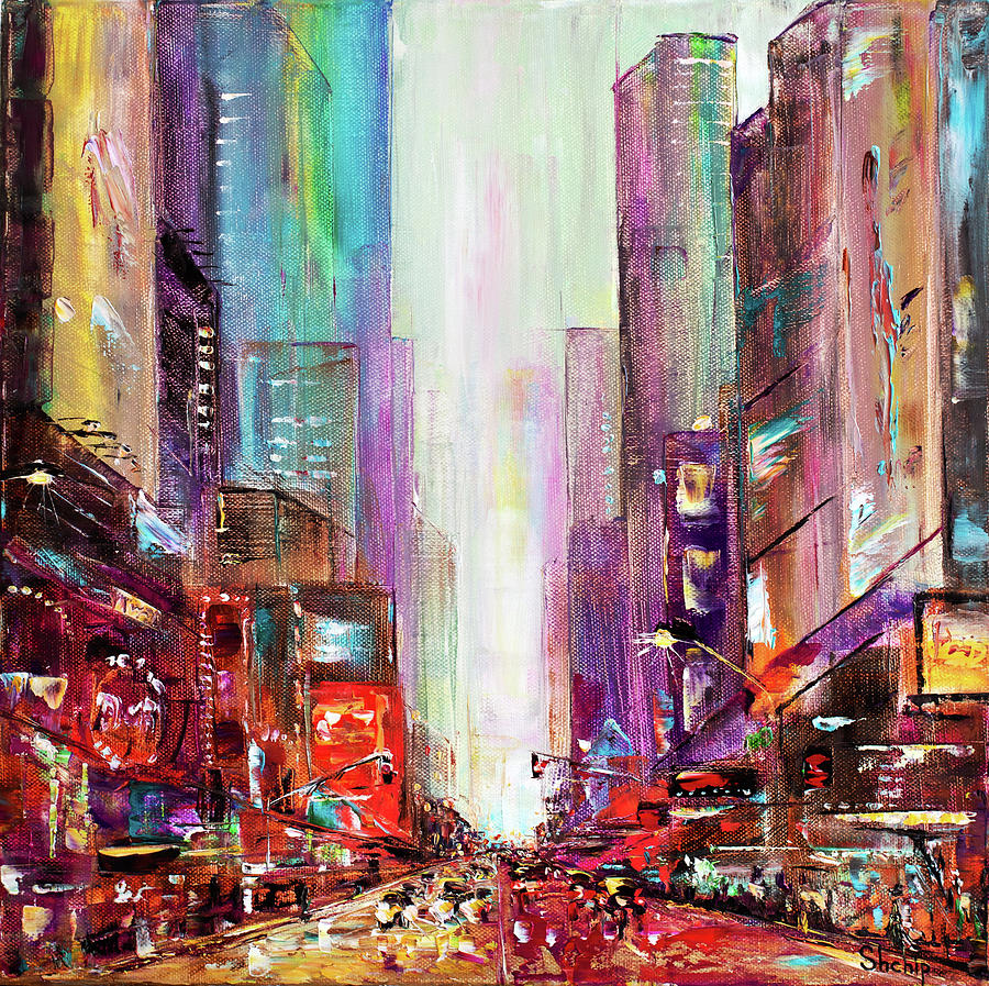 All Colors of New York Painting by Natalia Shchipakina - Fine Art America