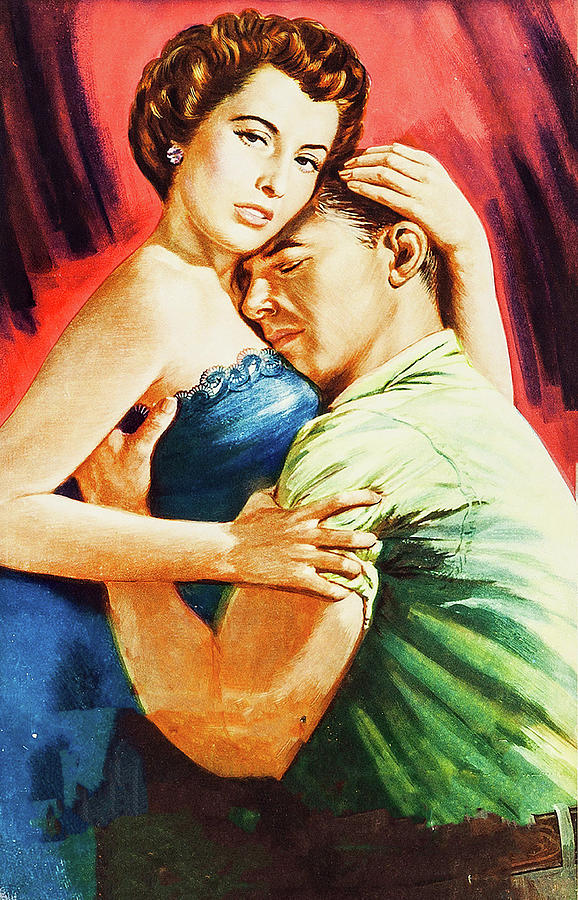 ''All I Desire'', 1953, movie poster base painting Painting by Stars on ...