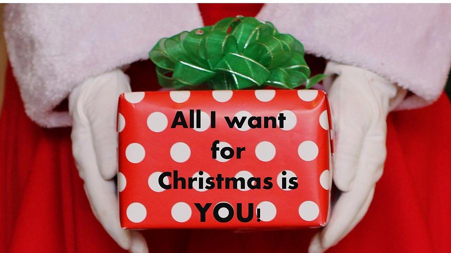 All I Want For Christmas Is YOU Photograph by Nancy Ayanna Wyatt