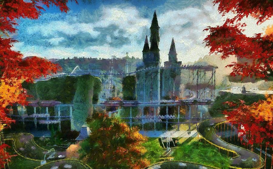 All Lands Park West View Digital Art by Caito Junqueira