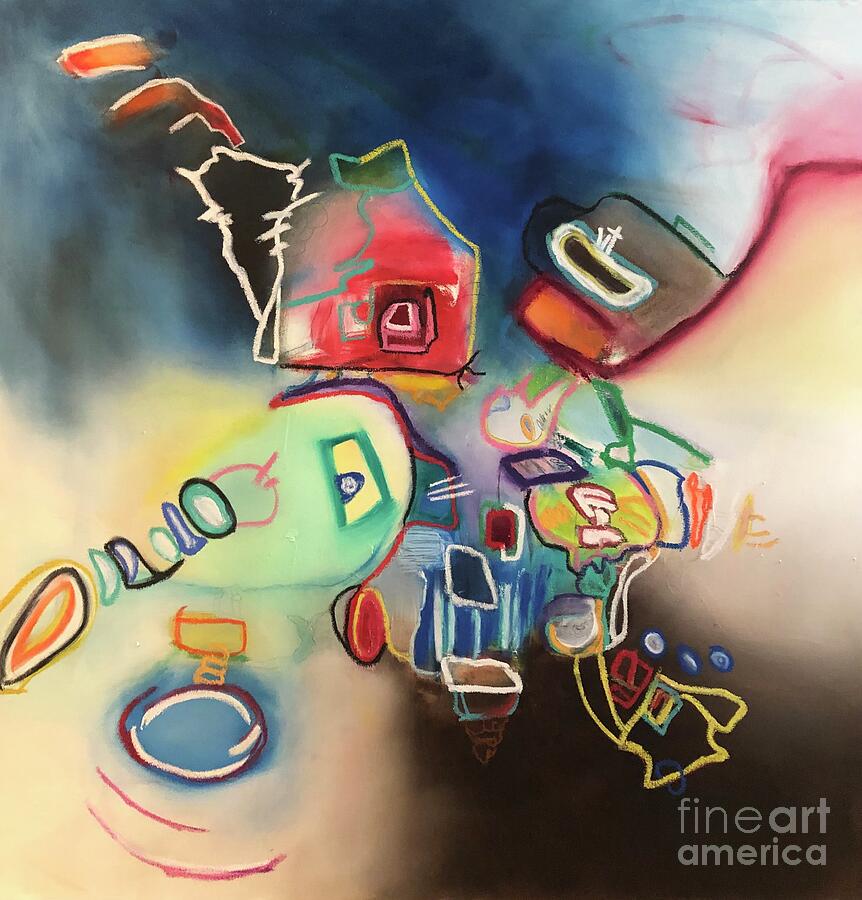 All Over Again Painting by Jeff Barrett