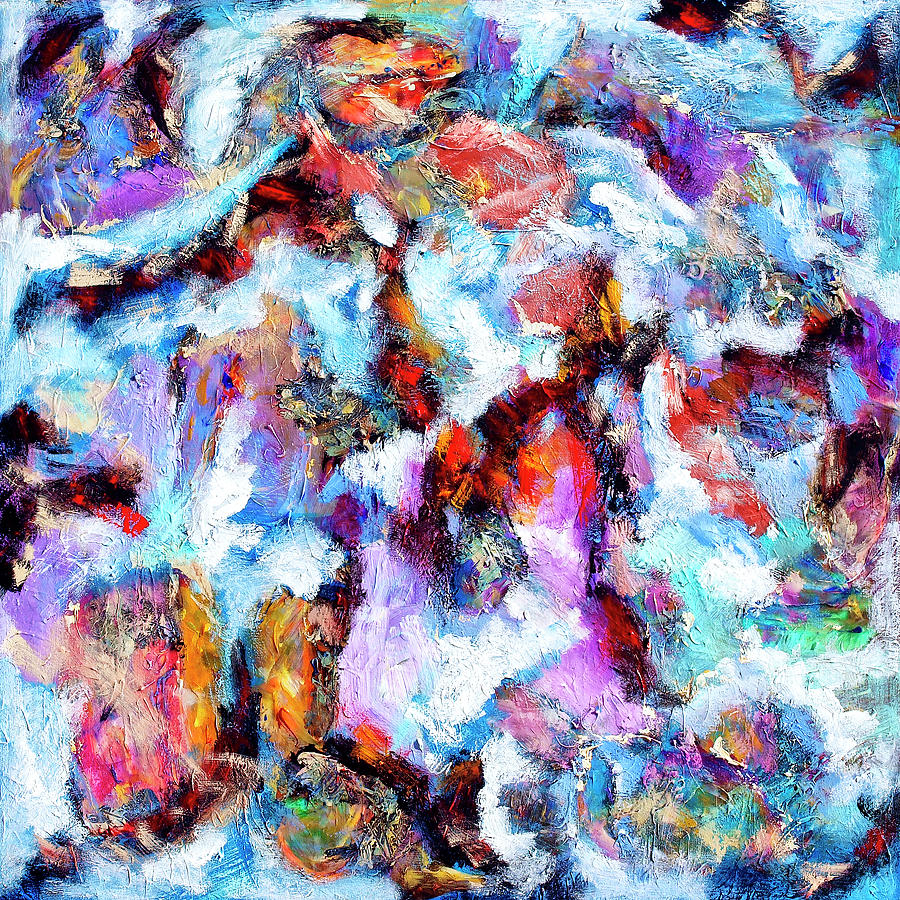 Abstract Painting - All She Wrote by Dominic Piperata