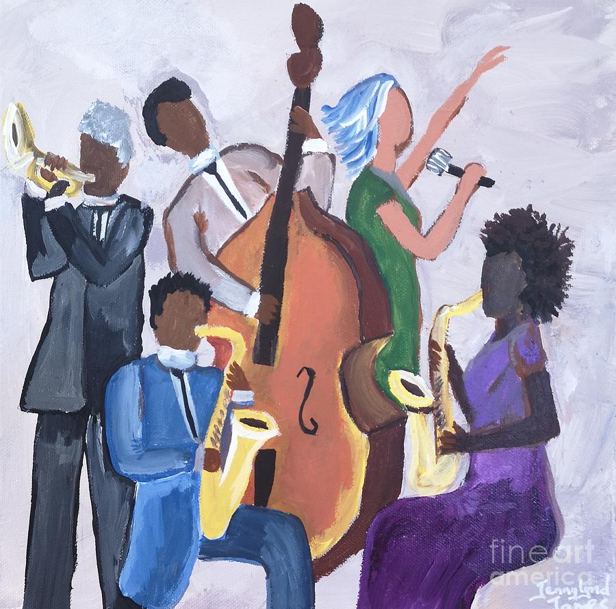 All That Jazz 2 Painting by Jennylynd James