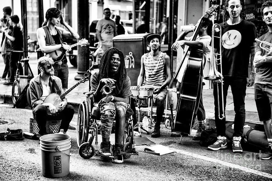 All that Street Jazz in New Orleans Photograph by John Rizzuto