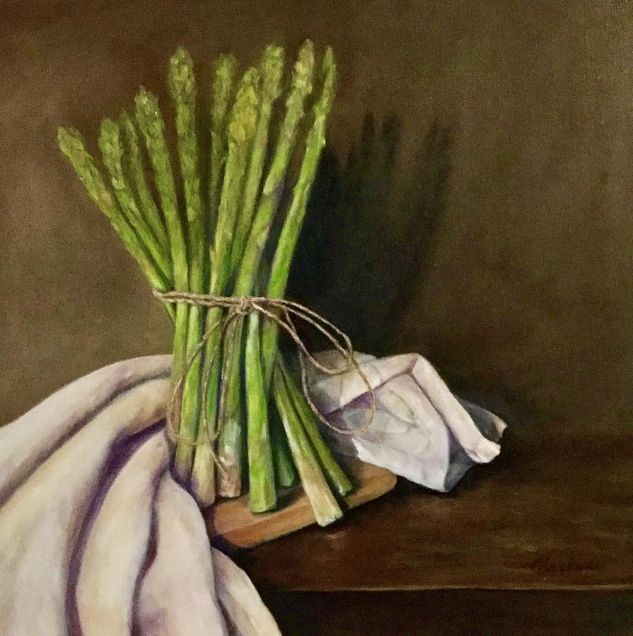 All Tied Up Painting by Anne Barberi