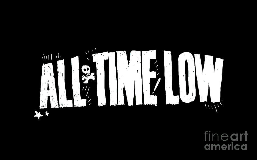 All Time Low Logo Digital Art By Lana D Lawson - Fine Art America