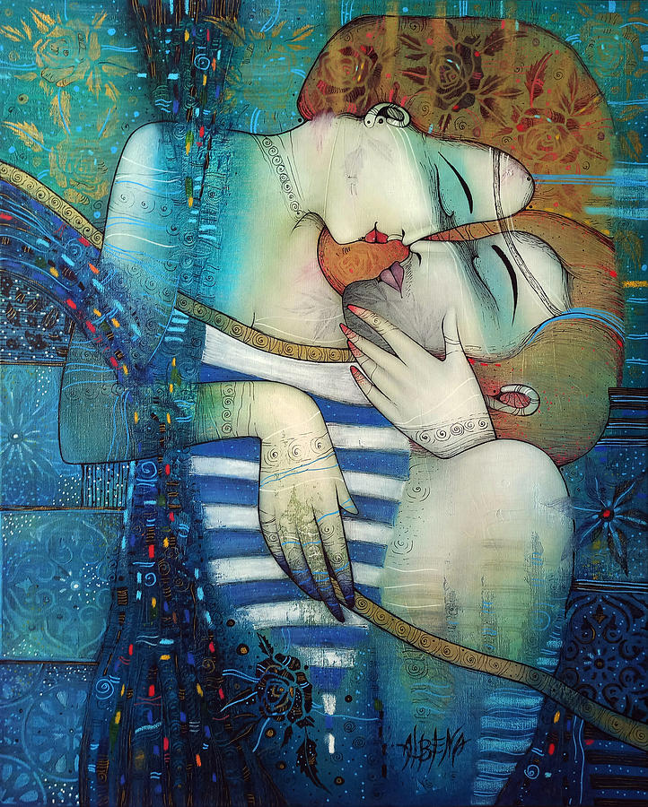 All We Need Is Love Painting by Albena Vatcheva