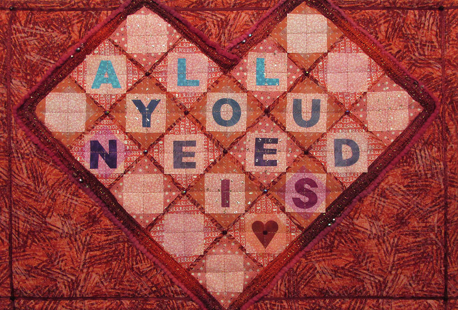 All You Need Is Love Tapestry - Textile by Pam Geisel