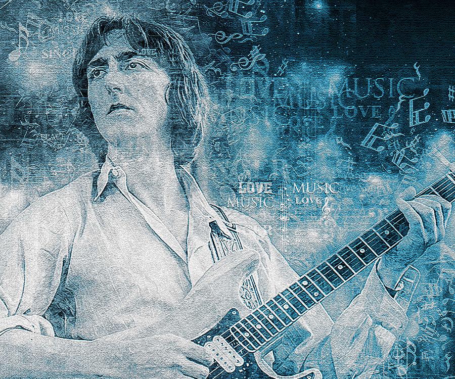 Allan Holdsworth British Jazz Fusion And Progressive Rock Guitarist And ...