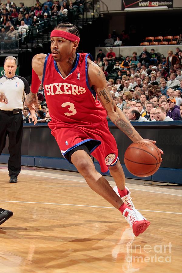 Allen Iverson Photograph by Ron Hoskins