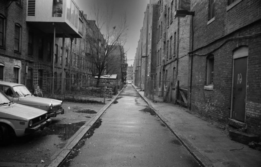 Alley Photograph by George Pennington