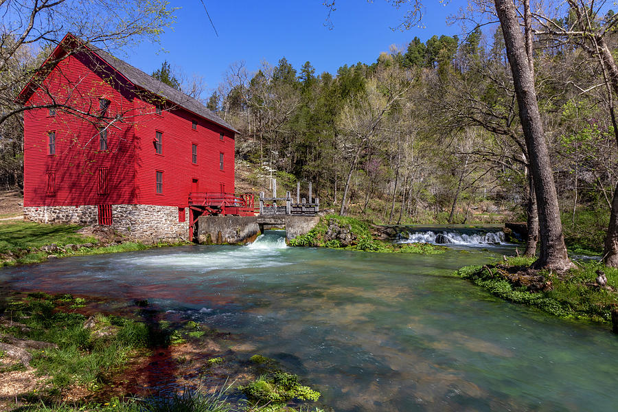 Alley Mill in Spring Photograph by Harold Rau