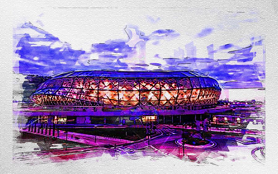 Allianz Riviera Sunset Stade De Nice French Stadiums Ogc Stadium France ...