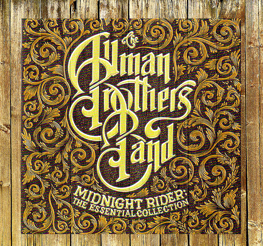 Allman Brothers - Midnight Rider Digital Art by Steven Parker