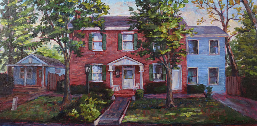 Alloway NJ House Painting by David Dorrell