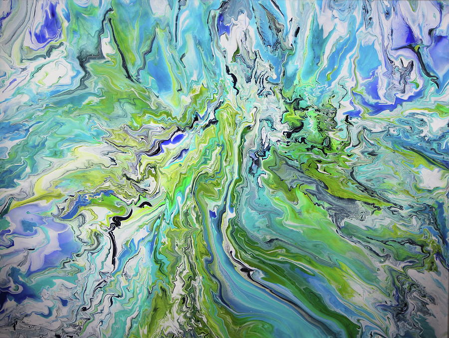 Alluvion 2 Painting by Madeleine Arnett