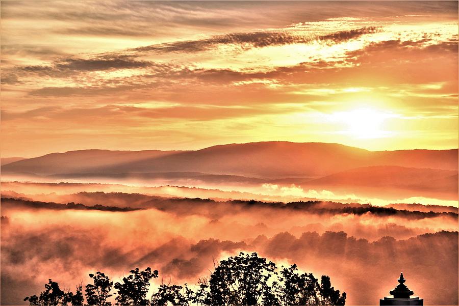 An Appalachian Sunrise Photograph by Kim Bemis