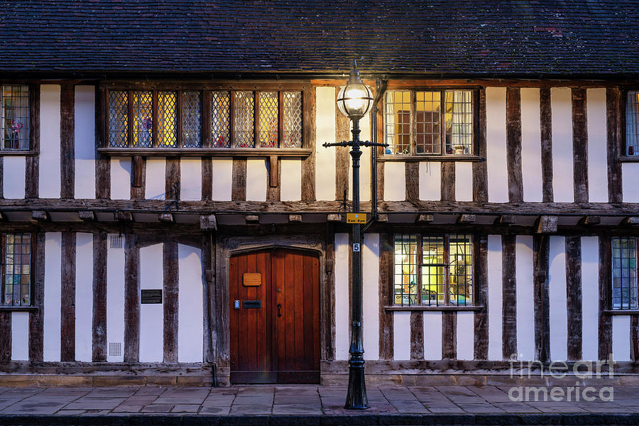 Almshouses Stratford Upon Avon Photograph by Tim Gainey
