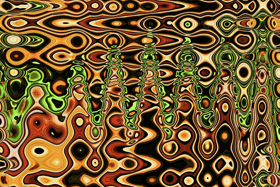 Aloe Vera Sticks Abstract #2014ps2ab Digital Art by Tom Janca