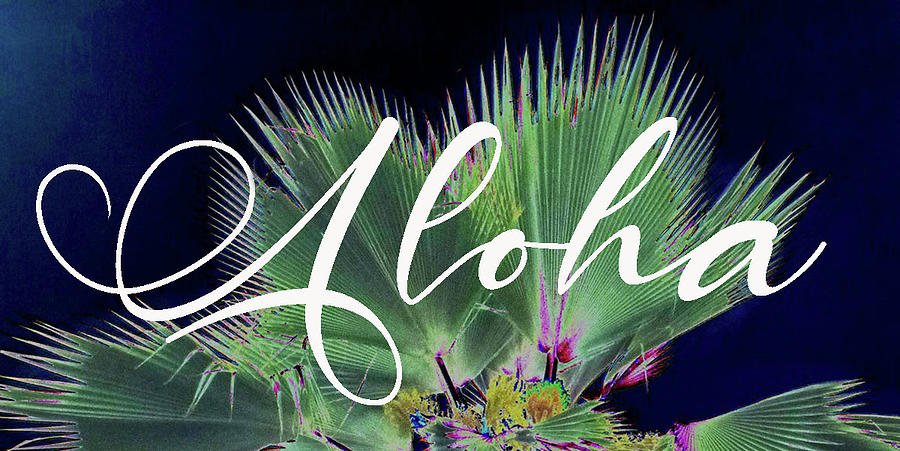 Aloha Hawaii Digital Art by Mary Lovein