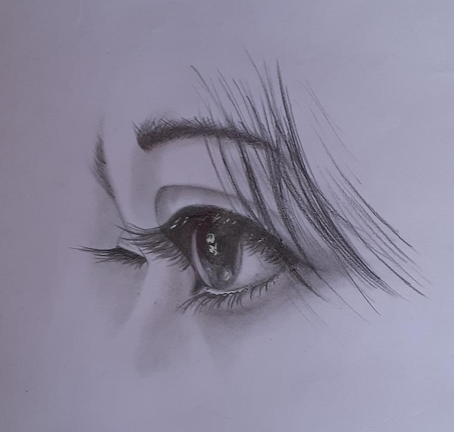 Drawing DIY: A Lonely Girl. — Steemit