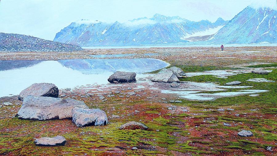 Alone Painting by Sam Hall Alone Painting by Sam Hall
