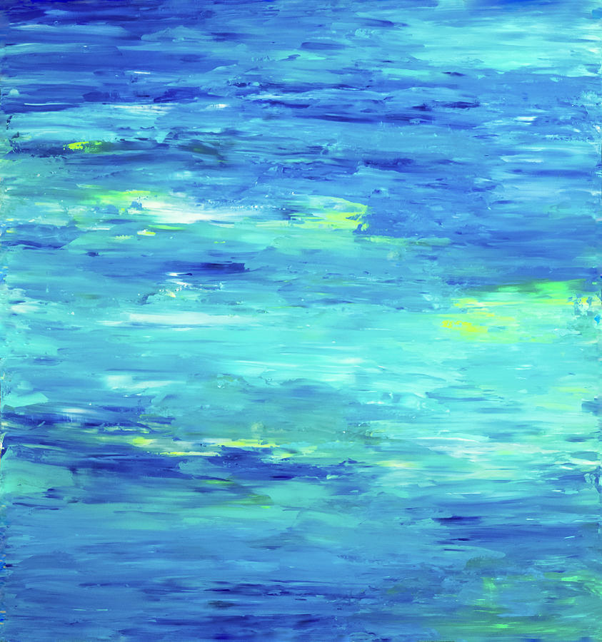 Along that Blue Horizon Painting by JP McKim