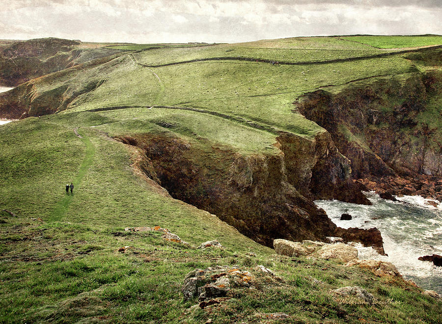 Along the Coast Path Photograph by William Beuther