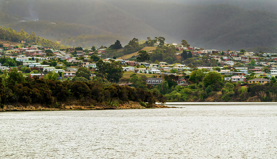 Along the Derwent River, Tasmania, Australia Photograph by Elaine Teague