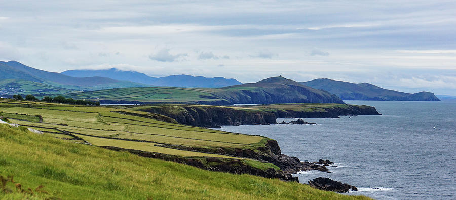 along the irish coast of the Dingle Peninsula  Photograph by Ann Moore