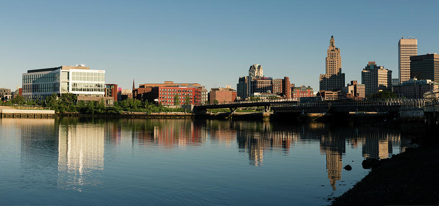Along The Providence River Shoreline Photograph by Andrew Pacheco