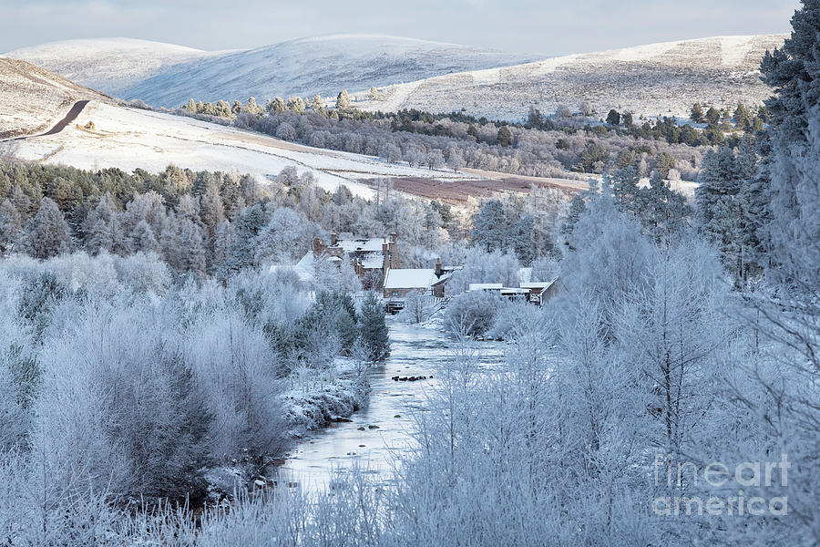 Along the River Gairn in the Cairngorms Photograph by Tim Gainey