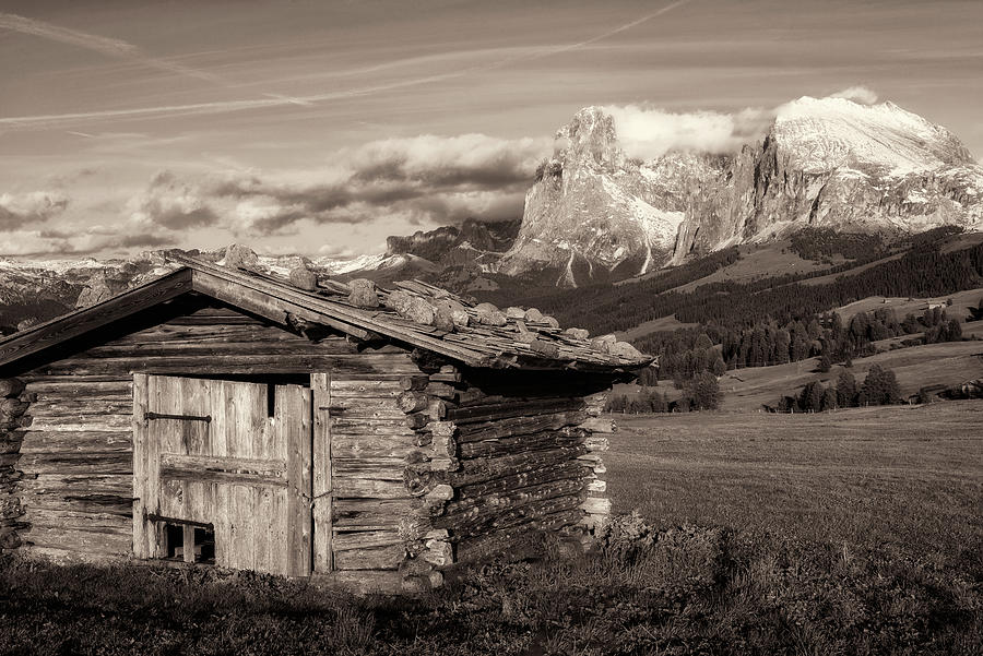 Mountain Photograph - Alpe di Siusi by Hans Partes