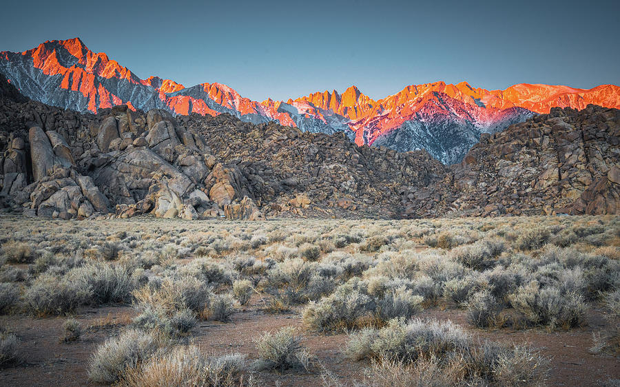 Alpenglow 2 Photograph by Ryan Weddle