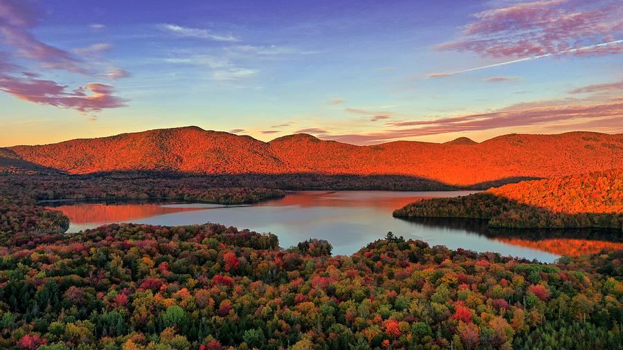 Alpenglow At Chittenden Photograph by Daniel Buzan Photography - Fine ...