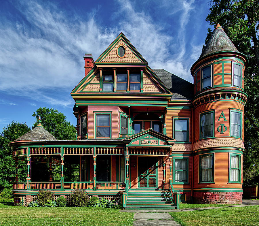 Alpha Phi Sorority House - SUNY Photograph by Mountain Dreams - Fine ...